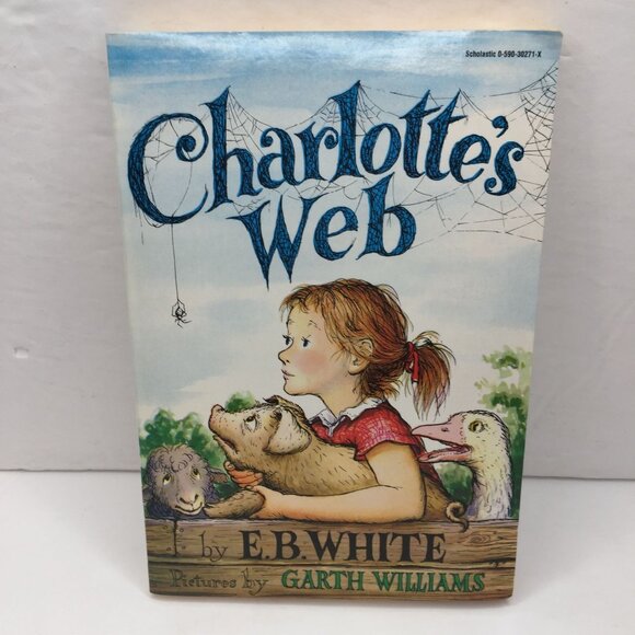 Lot 2 Kids Chapter Books Charlotte's Web Strange Thing Allen Brewster Gardiner - Picture 9 of 14
